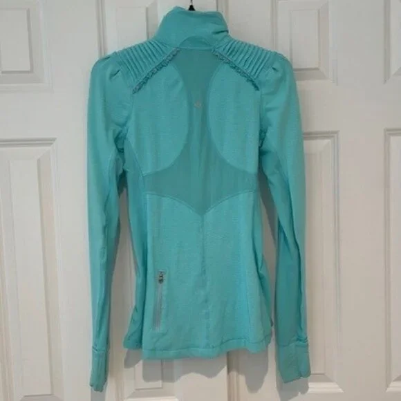 Lululemon Quarterzip Top - Sz 4 - Picture 2 of 10